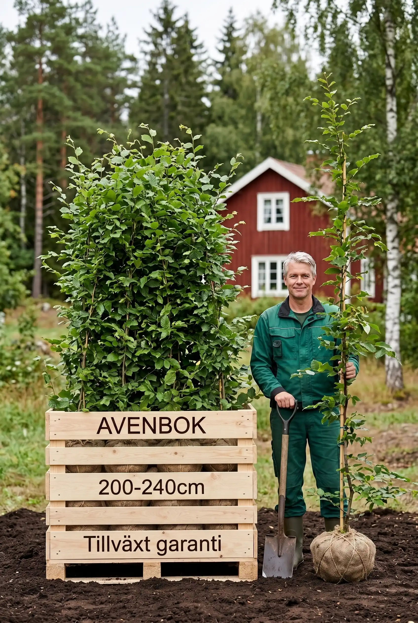 Avenbok Rotklump 200-240cm - Bild 2